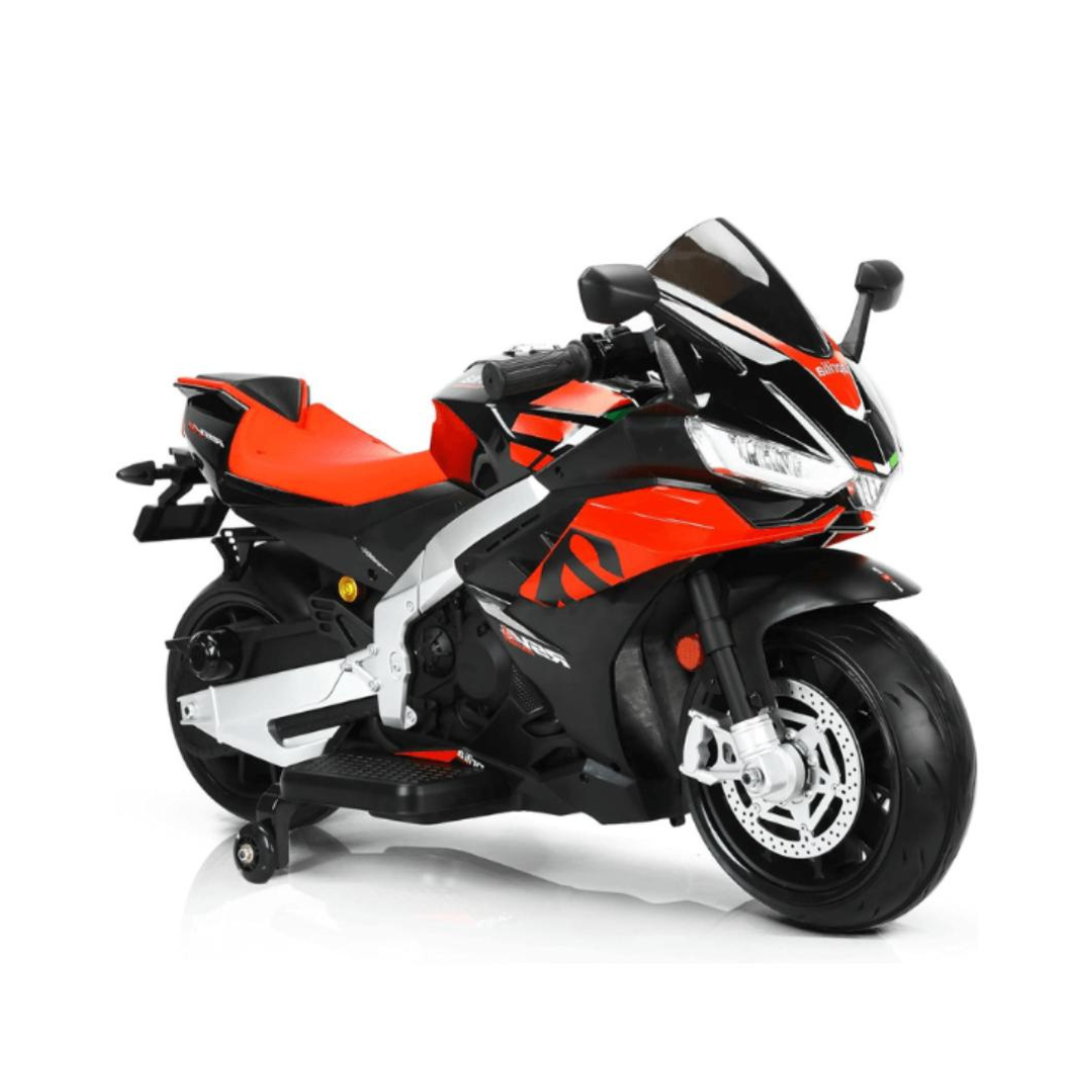 24V Big Kids Aprilia Premium 2-Rider Ride-On Motorcycle
