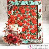 Ciao Bella Tango Patterns Pad 12"x12" 8/Pkg
