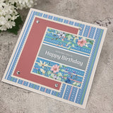The Paper Boutique Sunny Gardens Frames & Insert Papers for 6 in x 6 in