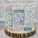 The Paper Boutique Sunny Gardens 8 in x 8 in Colour Card Pad