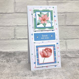 The Paper Boutique Sunny Gardens 8 in x 8 in Colour Card Pad