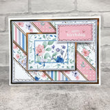 The Paper Boutique Sunny Gardens 8 in x 8 in Colour Card Pad