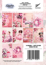 3Quarter Designs Doll House Tuck N Play Cards Pack Mini Set
