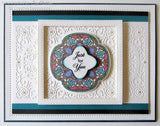 Creative Expressions Stamps To Die For Lesley's Kaleidoscope Pre Cut Stamp