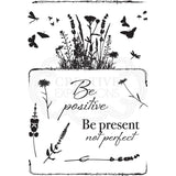 Creative Expressions Designer Boutique Collection Sweet Meadow A6 Clear Stamp Set