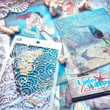 Ciao Bella Underwater Love Paper Pad 8"x8" 12/Pkg