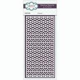 Sue Wilson Chevron Slimline  Stencil
