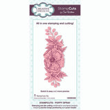 Sue Wilson Poppy Spray StampCuts Die