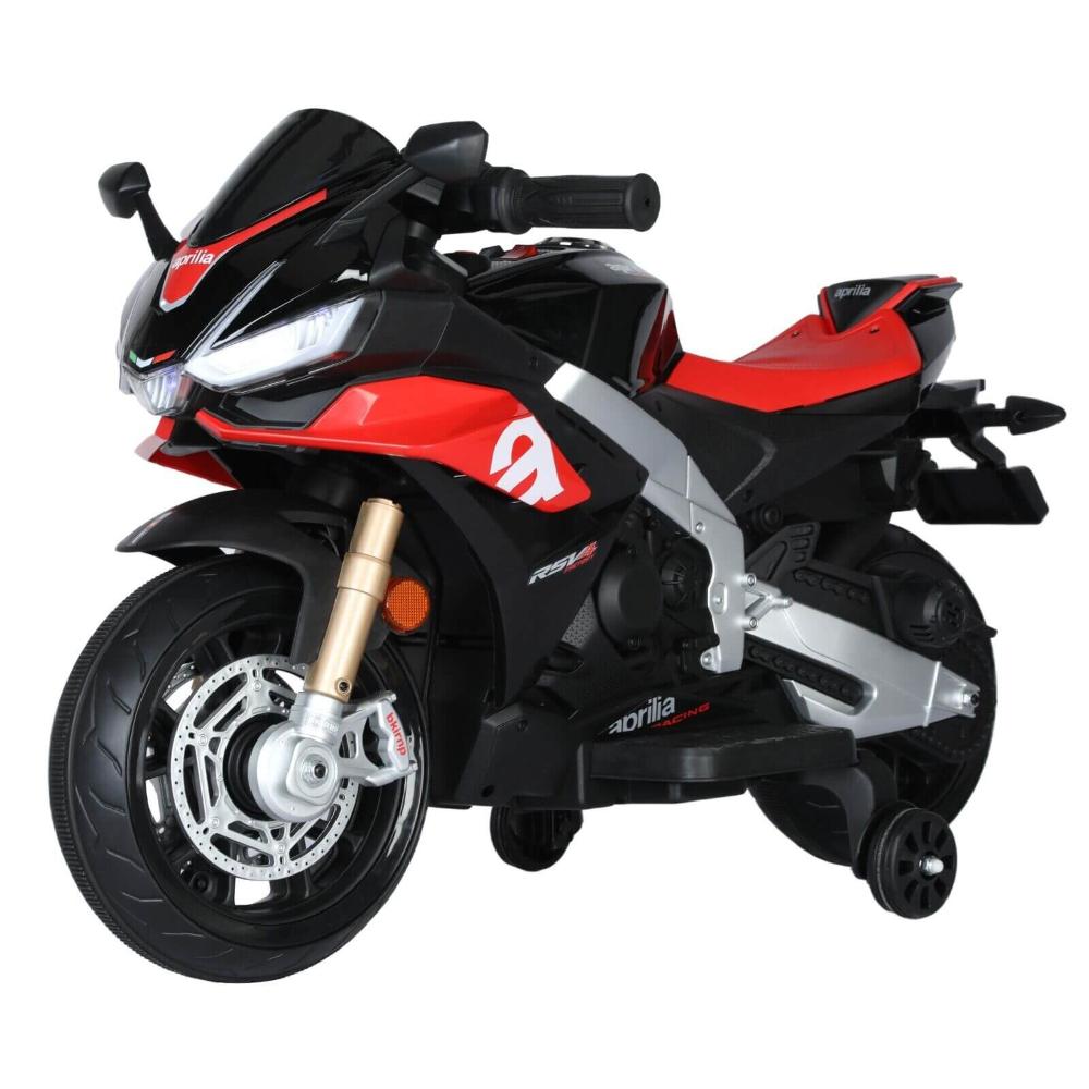 24V Big Kids Aprilia Premium 2-Rider Ride-On Motorcycle