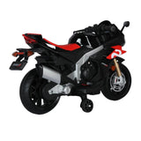 24V Big Kids Aprilia Premium 2-Rider Ride-On Motorcycle