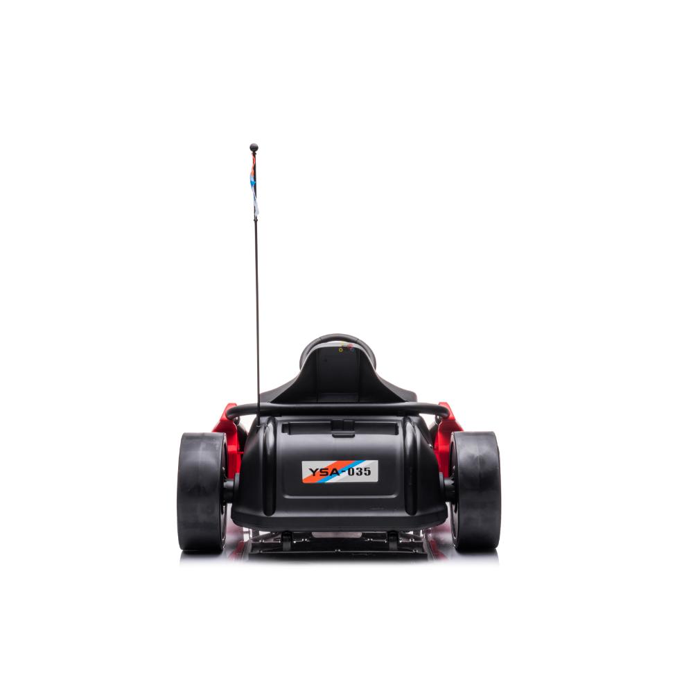 24V Furious Edition Premium Upgraded Drifting Go Kart W/ Drift Mode, Lights & Music Player