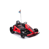 24V Furious Edition Premium Upgraded Drifting Go Kart W/ Drift Mode, Lights & Music Player