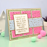 Happy Days Foiled Edge-to-Edge Cardstock