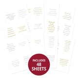 Perfect Verses Foiled Paper Pad 3