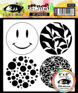 Visible Image Art Spheres #1 Stencil - 6 x 6