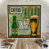 Visible Image Bring On The Beers - A6 Stamp Set