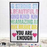 Visible Image Bold Enough - A6 Stamp Set
