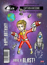 Visible Image Captain Awesome - A6 Stamp Set
