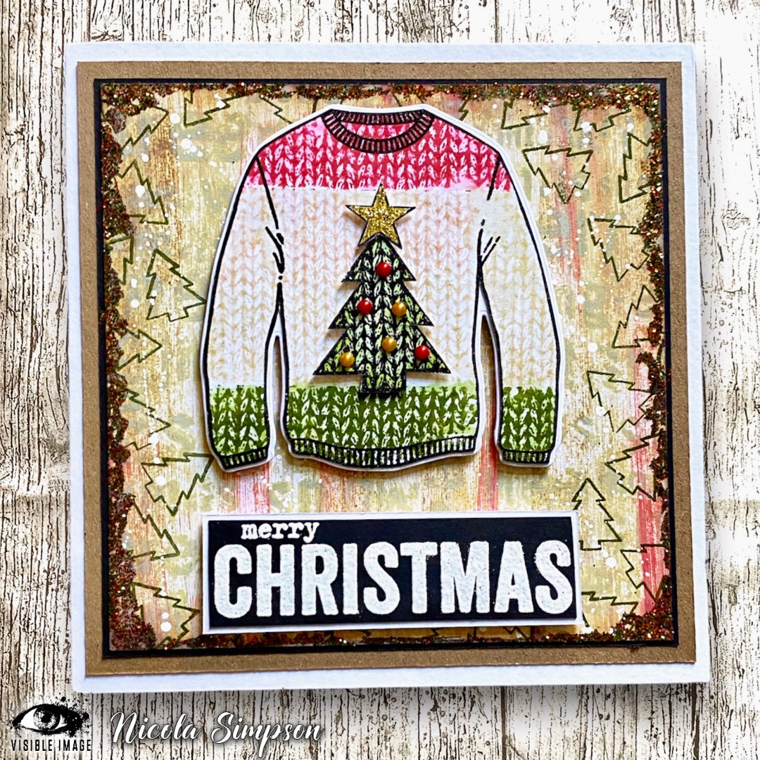 Visible Image Christmas Jumper Co-ordinating Die
