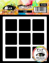 Visible Image Cubic Stencil - 4 X 4