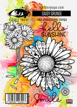 Visible Image Daisy Grunge - A6 Stamp Set
