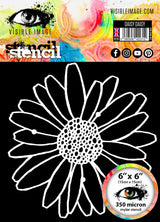 Visible Image Daisy Daisy Stencil - 6 x 6