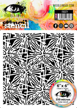 Visible Image Frosty Stencil - 6 x 6