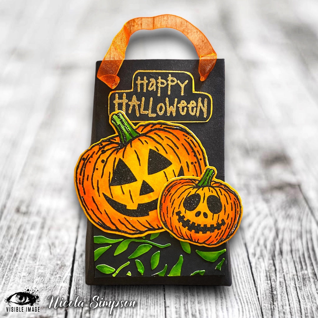 Visible Image Happy Halloween Co-ordinating Dies