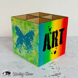 Visible Image Inky Art Stencil - 4 x 4