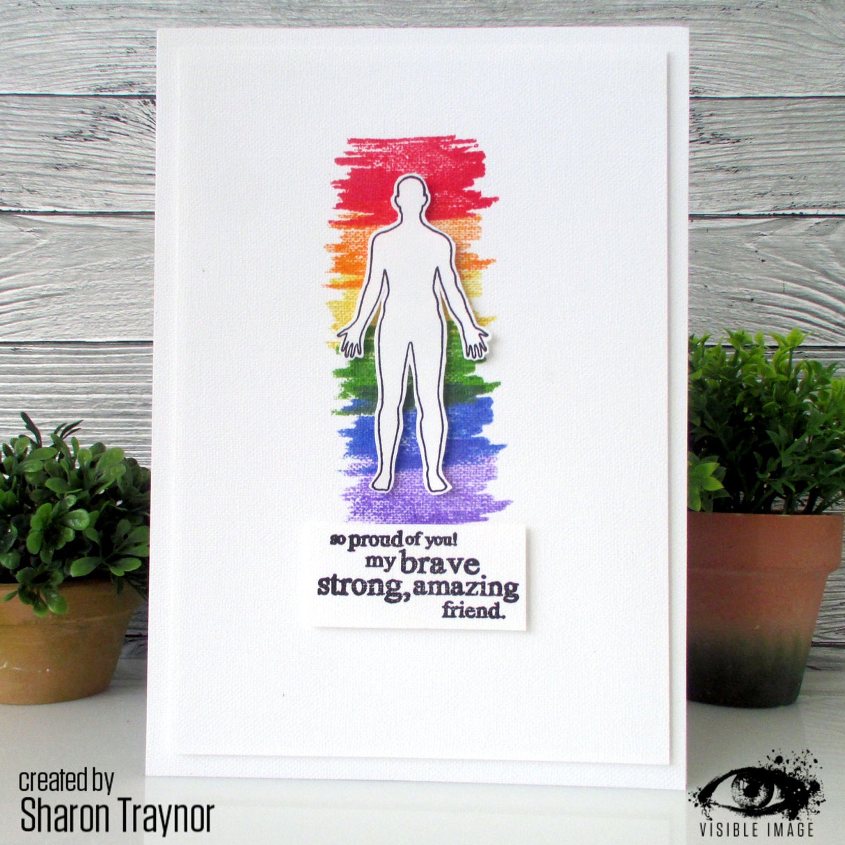 Visible Image Look Forward With Hope - A6 Stamp Set