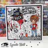 Visible Image Max Rocks - A6 Stamp Set