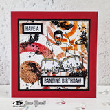 Visible Image Make Some Noise 4 in x 6 in Stamp Set