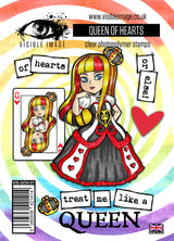 Visible Image Queen of Hearts - A6 Stamp Set