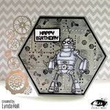 Visible Image Robot Data - A6 Stamp Set