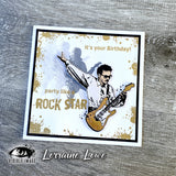 Visible Image Rock Star 4 in x 6 in Stamp Set