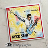 Visible Image Rock Star 4 in x 6 in Stamp Set