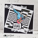 Visible Image Rock Star 4 in x 6 in Stamp Set
