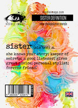 Visible Image Sister Definition - A7 Stamp