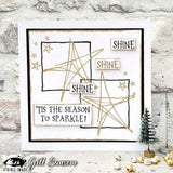 Visible Image Sketched Stars - A6 Stamp Set