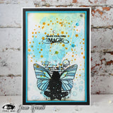 Visible Image Stardust Stencil - 6 x 6