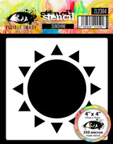 Visible Image Sunshine Stencil - 4 x 4