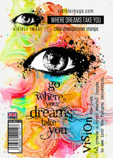 Visible Image Where Dreams Take You - A6 Stamp Set