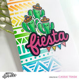 Fiesta Time Stencil