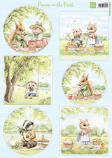 Marianne Design A4 Cutting Sheet - Picnic In The Park
