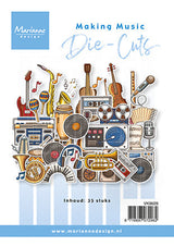 Marianne Design A6 Die Cuts - Making Music
