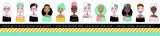 Karin Joan Washi Tape Missees Collection 4 rolls nr.04