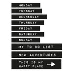 Washi Tape Days Planner Essentials 10 RLnr.15