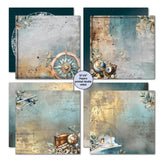 3Quarter Designs Adventures Return 12x12 Design Paper & Diecuts Set
