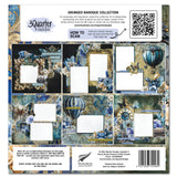 3Quarter Designs Grunged Baroque 12x12 Design Paper & Diecuts Set