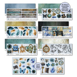 3Quarter Designs Grunged Baroque 12x12 Design Paper & Diecuts Set